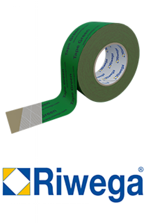 Banda adeziva Riwega USB Tape Green