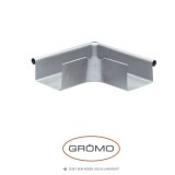 Coltar de jgheab rectangular exterior zinc Gromo